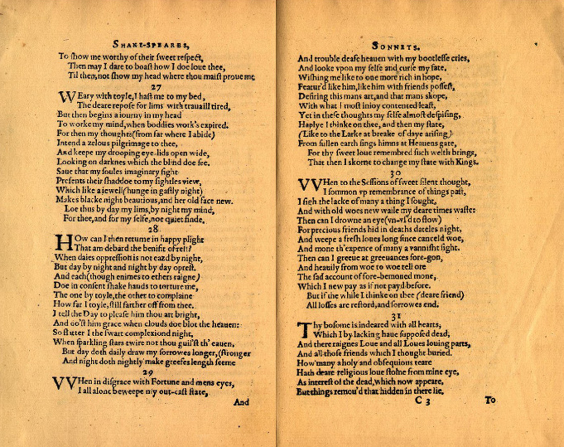 Sonnet Shakespeare