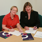The progression agreement signing