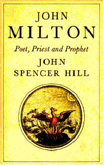 Dust jacket from JOHN MILTON: POET, PRIEST AND PROPHET
