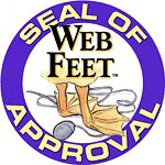 Webfeet seal of approval