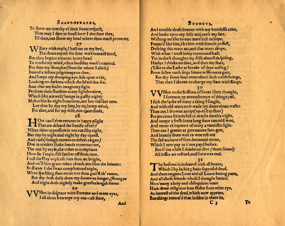 shakespeare sonnet 29
