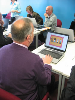 Picture of delegate at the Conference